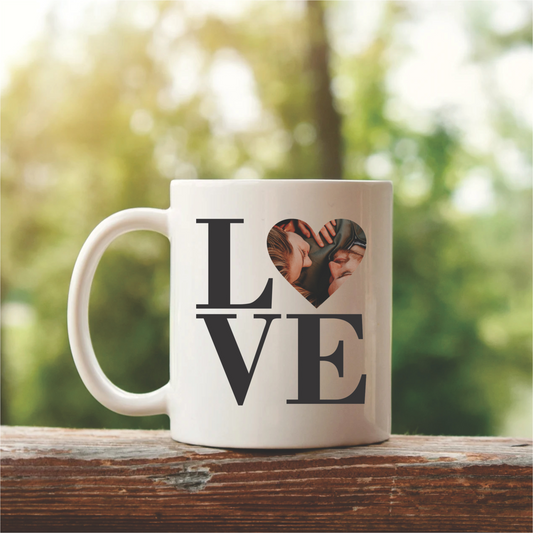 LOVE mug with photo