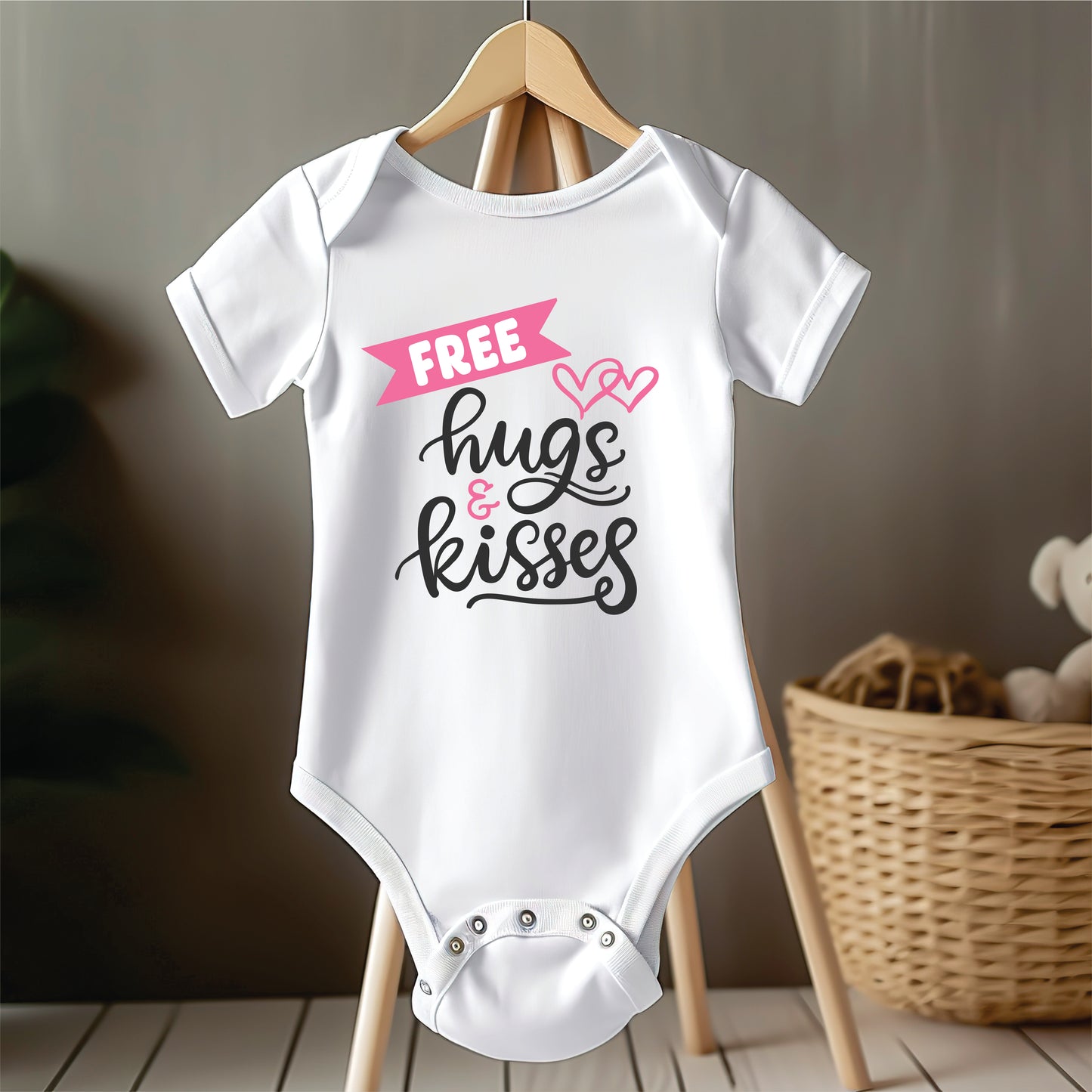 Babygrow - Free Hugs & Kisses