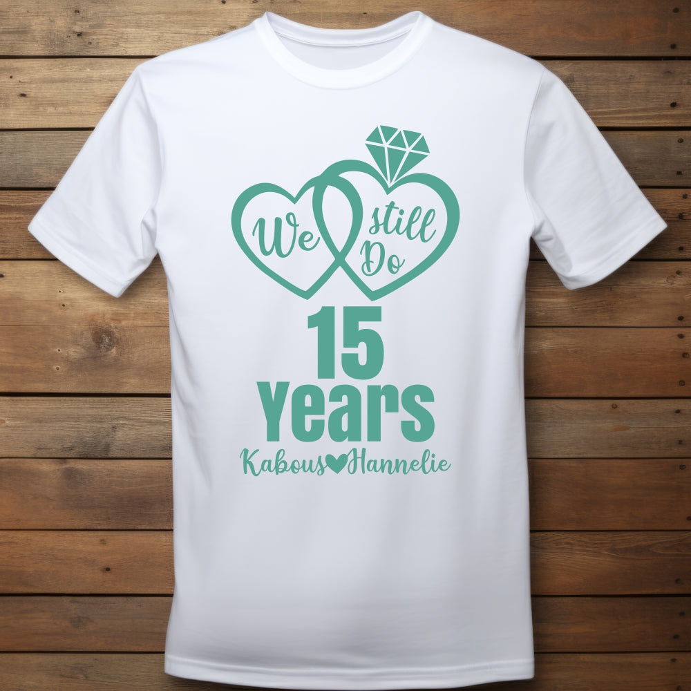 T-shirt Anniversary Custom